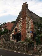 The cottage in Felpham where Blake lived from 1800 till 1803. William Blake